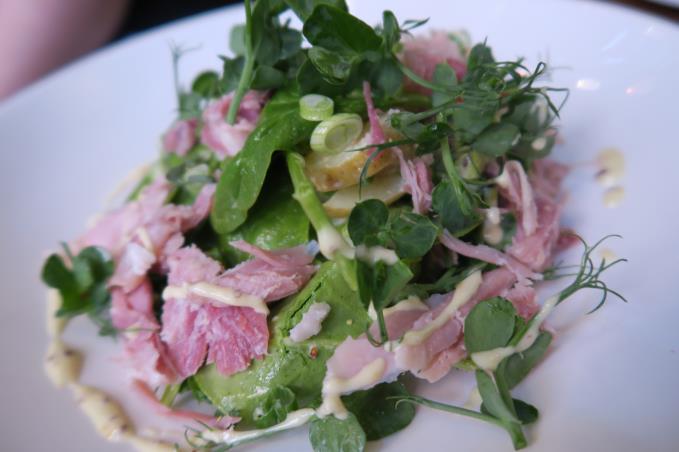 The ham hock salad